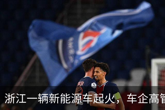浙江一辆新能源车起火，车企高管：车辆刹停被渣土车追尾，动力电池完好，车门可正常开启，车上三位乘客没有受伤