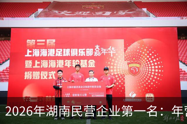 2026年湖南民营企业第一名：年营收超1400亿，已冲入全国前100